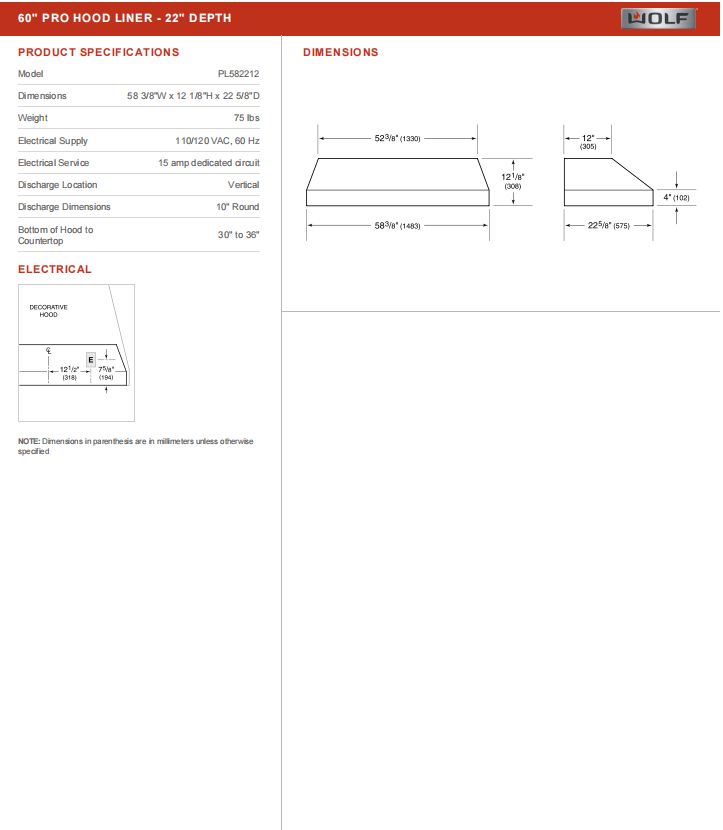 Fobest Custom Range Hood-FSS-154 Custom Link for Yuliya
