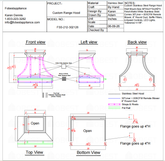 Fobest Custom Range Hood-Custom Link for Doyle
