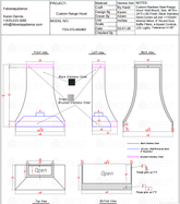 FOBEST Custom Range Hood- FSS-372 Custom Link for Maria