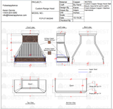 Fobest Custom Metal Range Hood FCP-27 - Custom Link for Johary