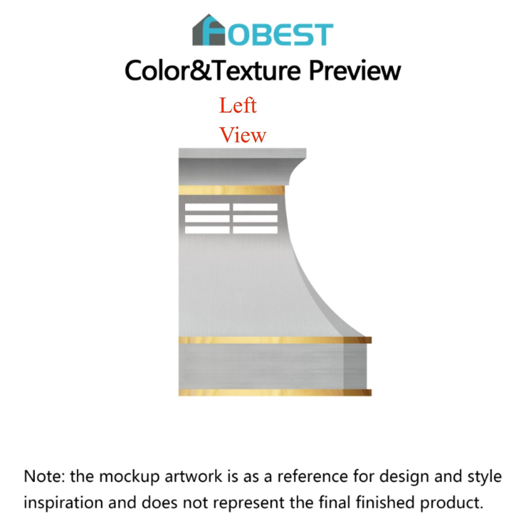 Fobest Custom Range Hood-Custom Link for Zachary