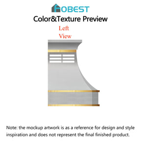 Fobest Custom Range Hood-Custom Link for Zachary