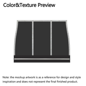 Fobest Custom Metal Range Hood FSS-154 - Custom Link for Ashley Fontenot