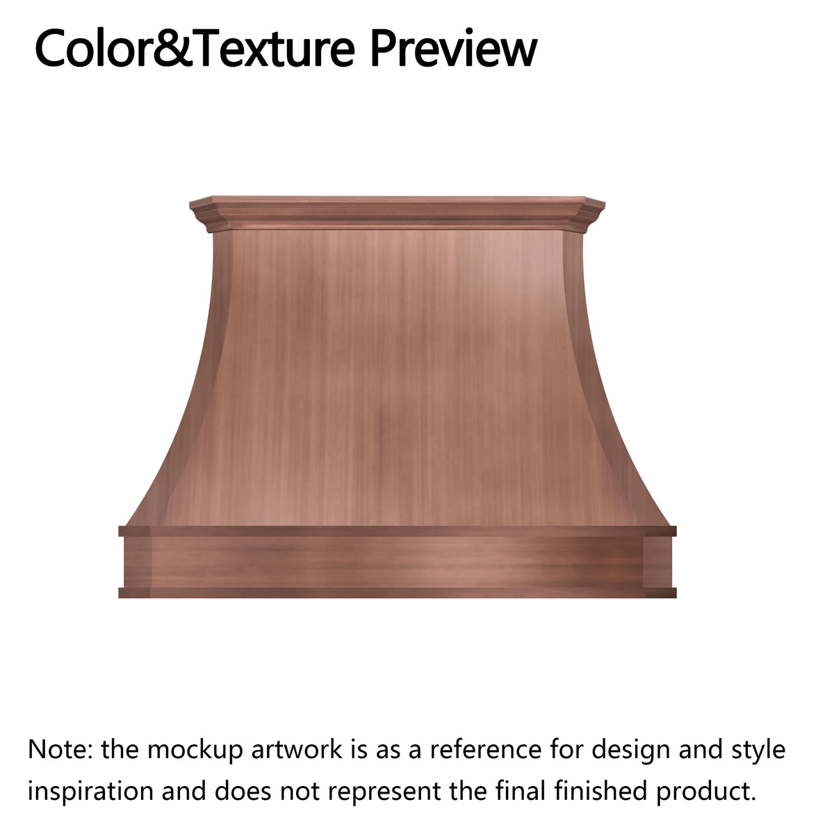 Fobest Custom Range Hood- Hood Model FCP-252 Custom Link for Oliver Tobias