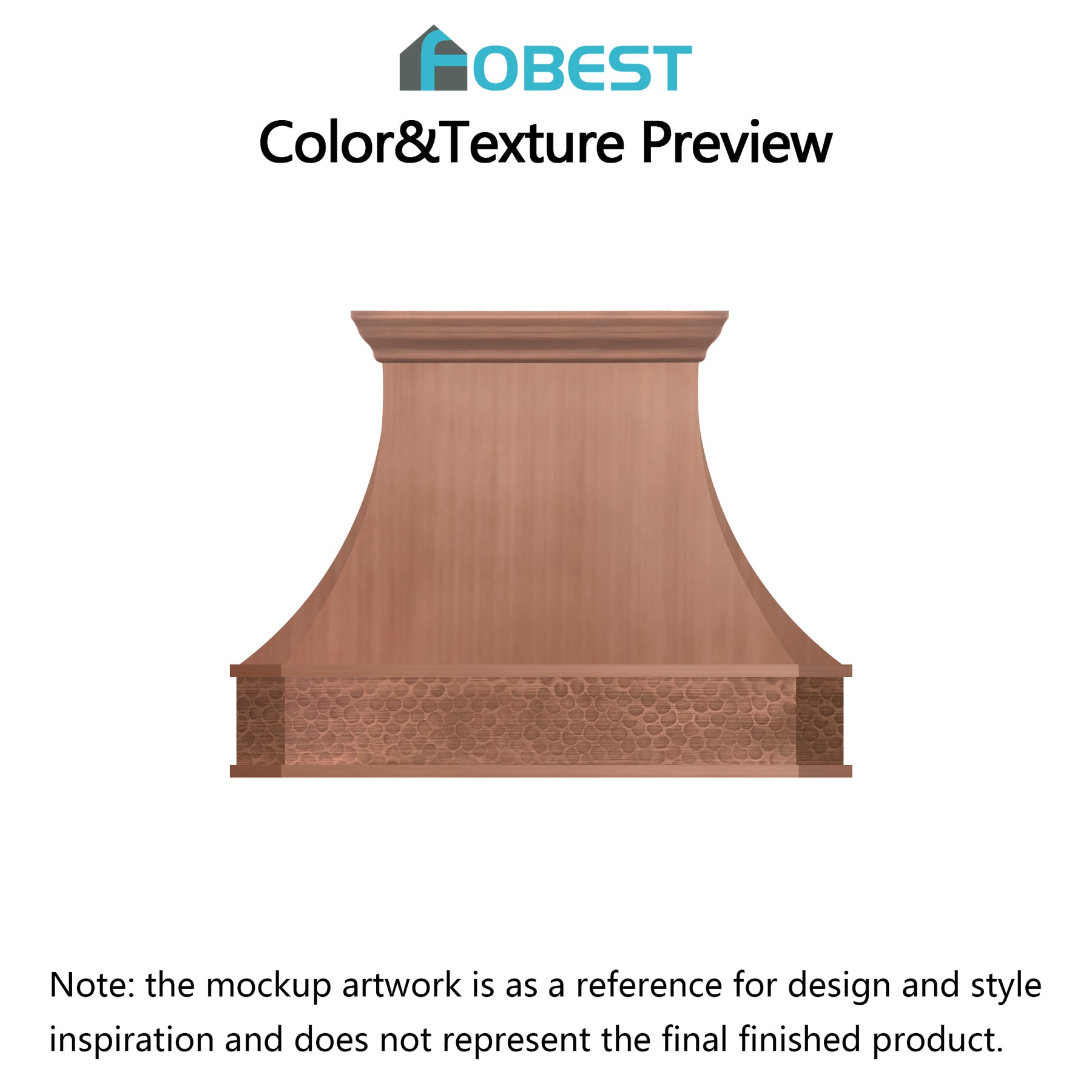 Fobest Custom Range Hood-Custom Link for Sabrina