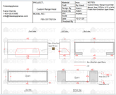 Fobest Custom Metal Range Hood FSS-337 - Custom Link for Nishtha