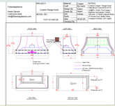 Fobest Custom Range Hood-FCP-131 Copper Metal Range Hood Custom Link for Loralee