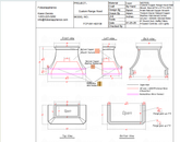 FOBEST Custom Range Hood FCP-261 Custom Link for Keenan