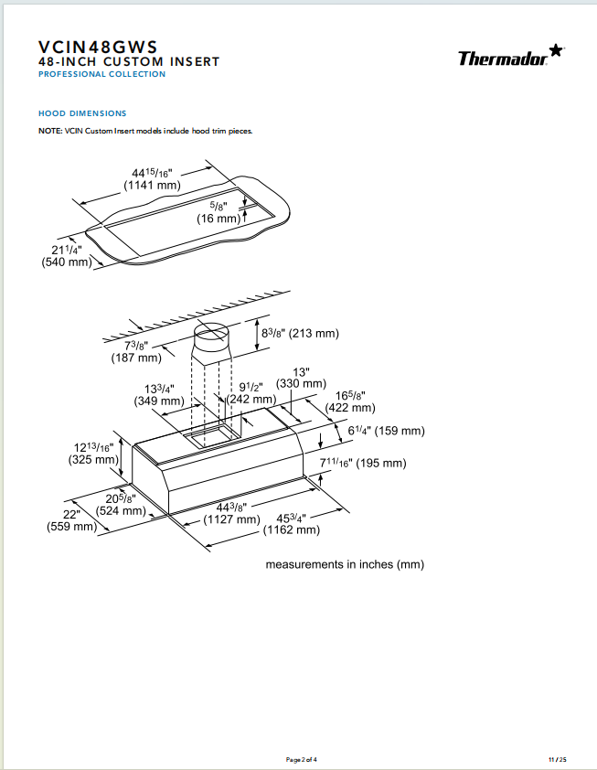 Fobest Custom Metal Range Hood -FSS-419- Custom Link for Nishtha