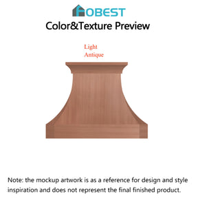 Fobest Custom Range Hood-Custom Link for Edie