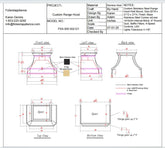 Fobest Custom Range Hood - Custom Link for Ike Haynes