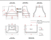Fobest custom copper range hood - FCP-69 custom link for Kerry - Fobest Appliance