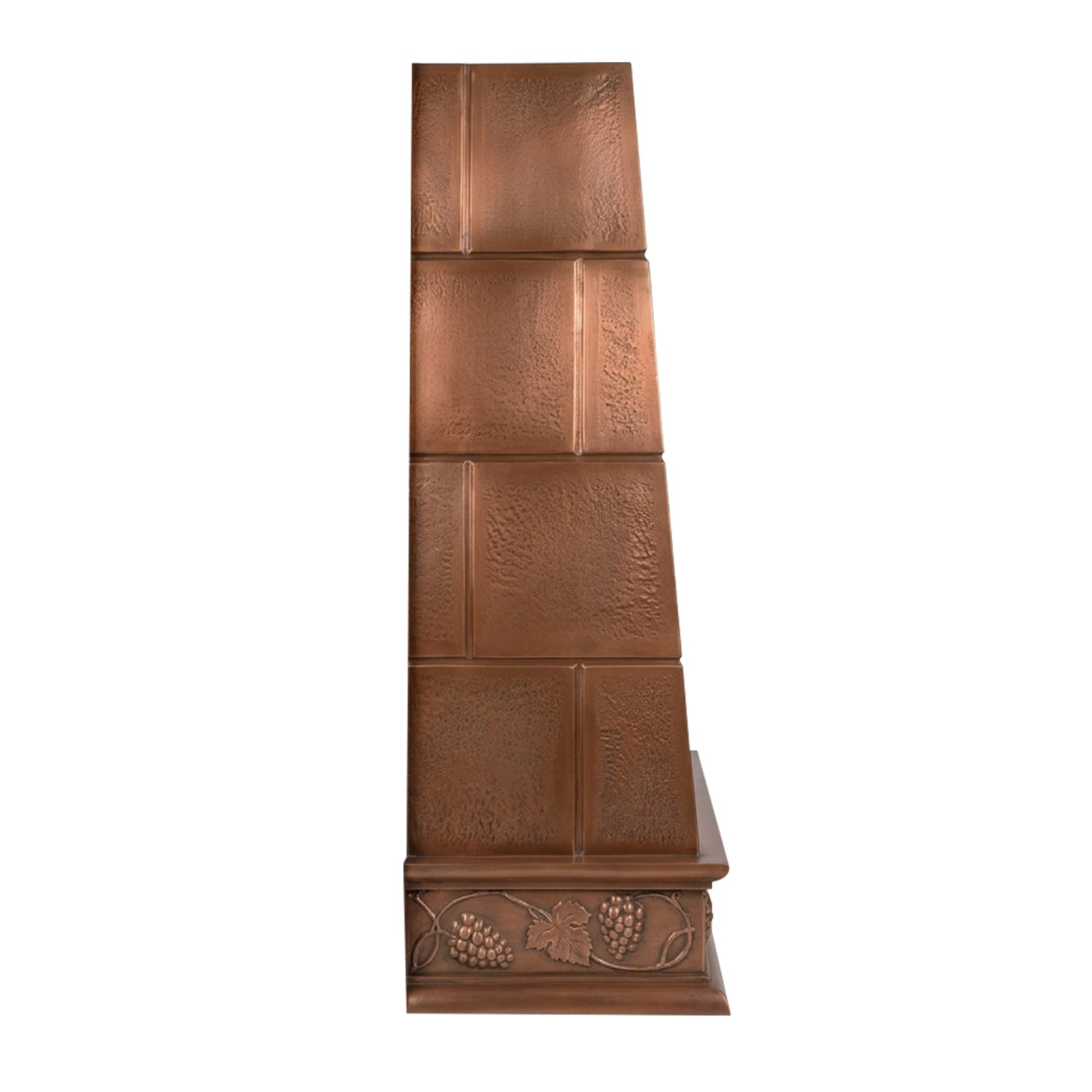 Fobest Custom Landscape Copper Range Hood with Harvest Accent FCP-398