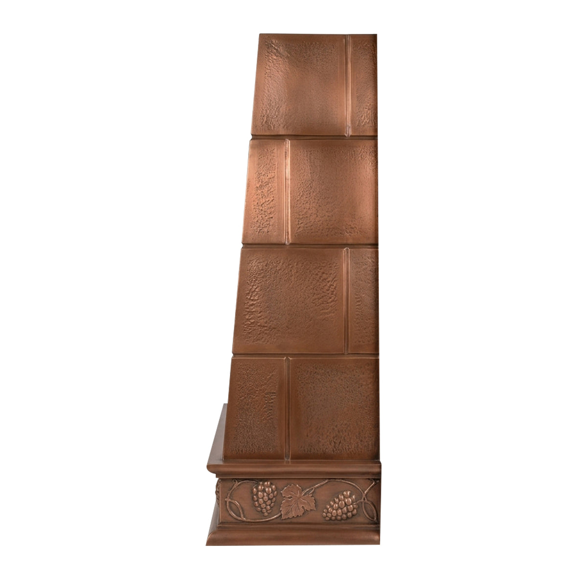 Fobest Custom Landscape Copper Range Hood with Harvest Accent FCP-398
