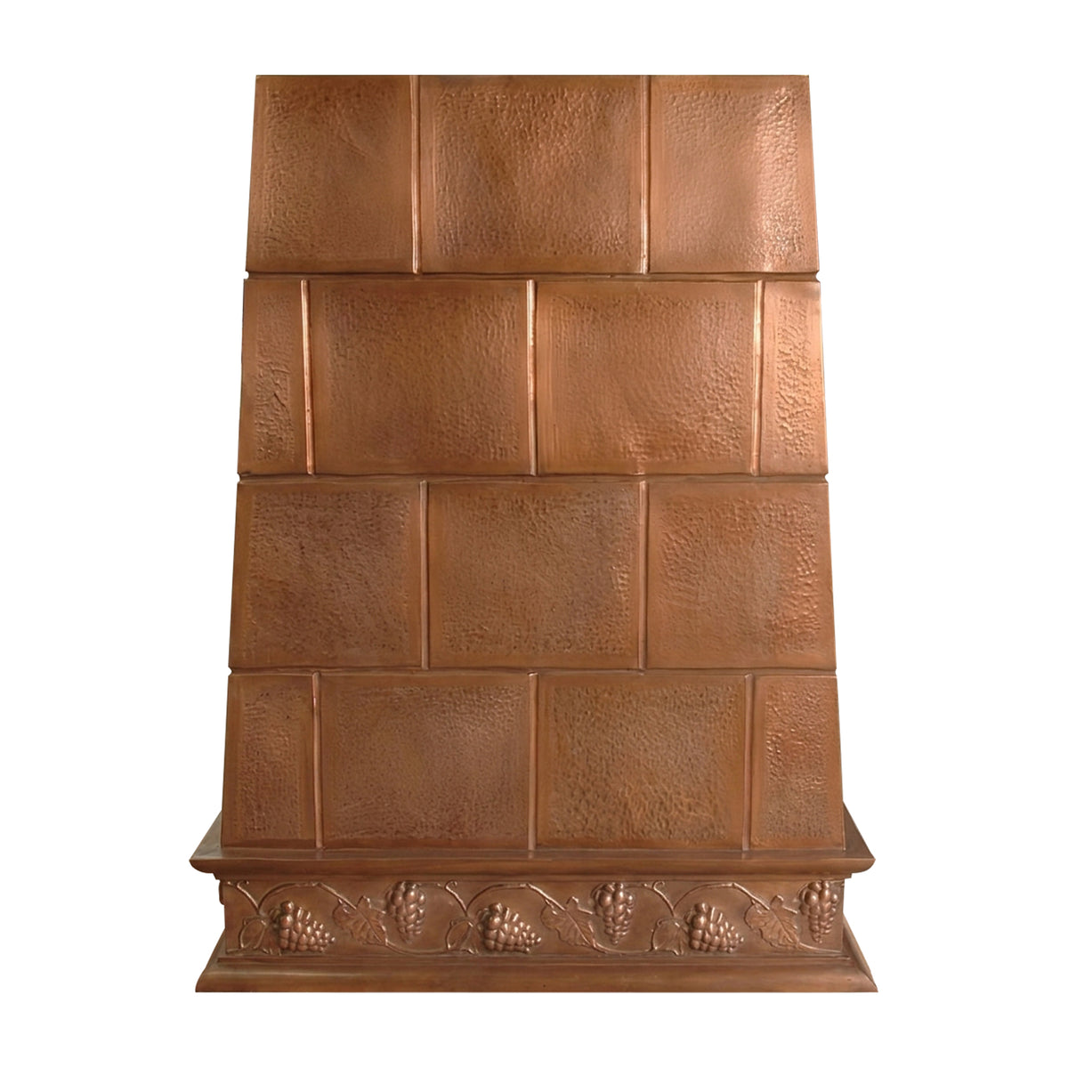 Fobest Custom Landscape Copper Range Hood with Harvest Accent FCP-398