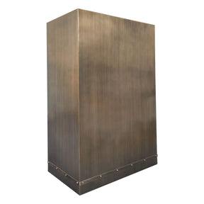 Fobest Aged Brass Box Kitchen Hood FSS-442-Stainless Steel Range Hood-Fobest