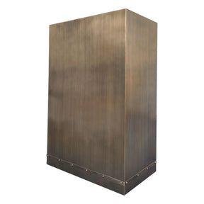 Fobest Aged Brass Box Kitchen Hood FSS-442-Stainless Steel Range Hood-Fobest
