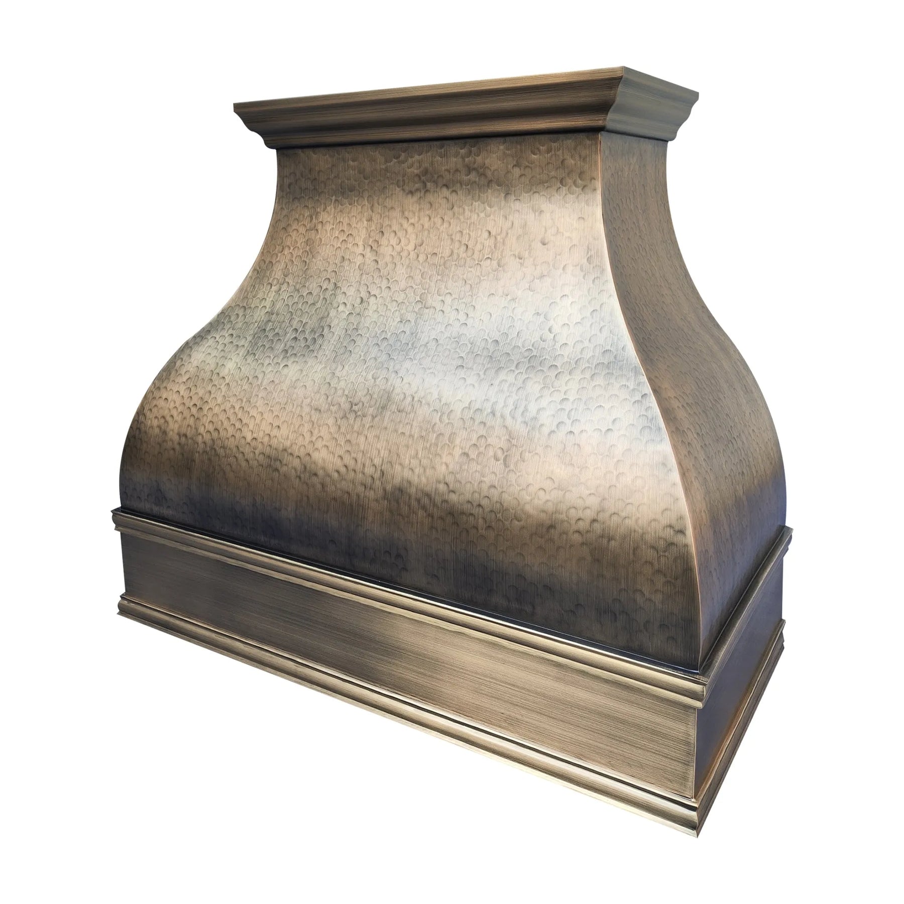 Fobest Aged Brass Hammered Range Hood FSS-450