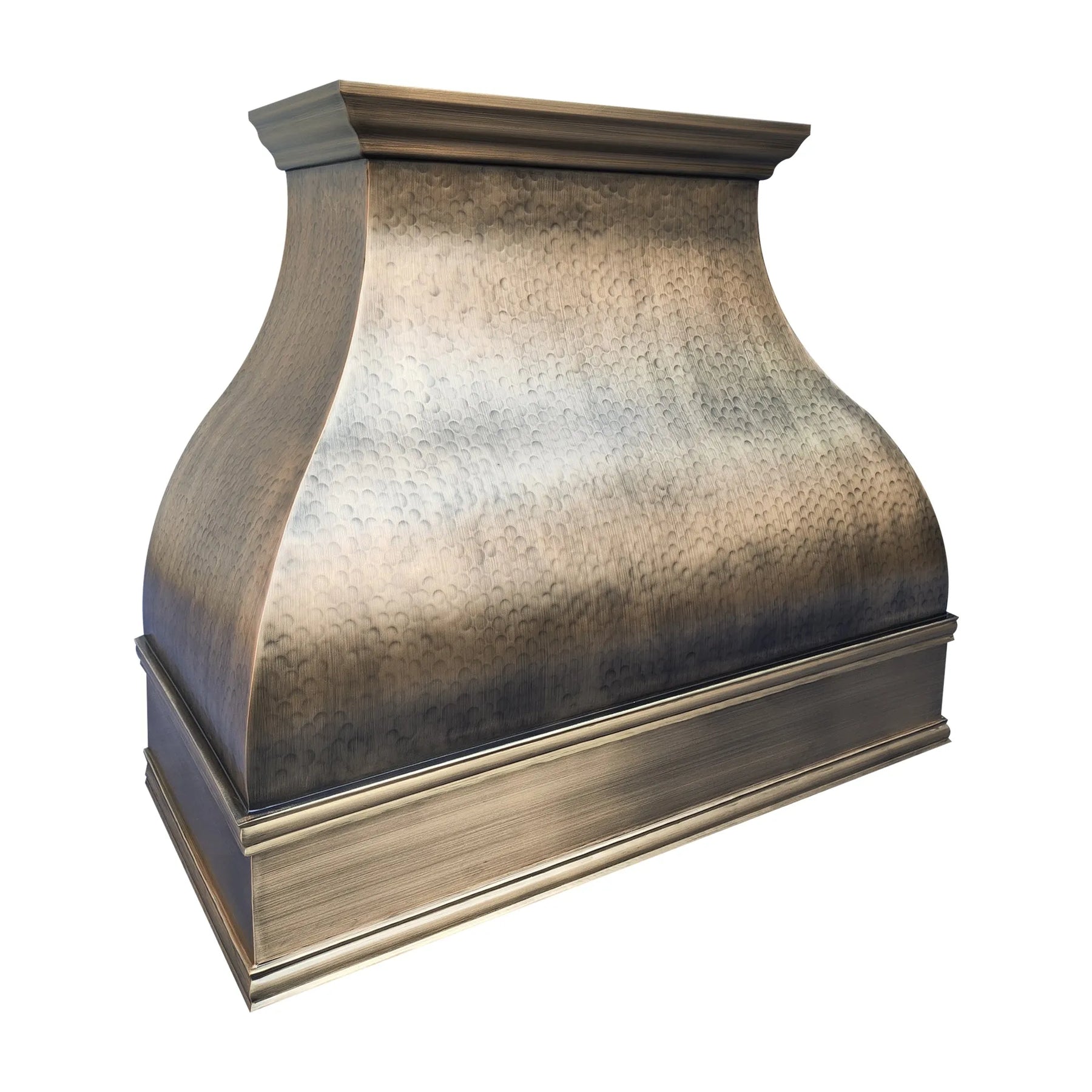 Fobest Aged Brass Hammered Range Hood FSS-450