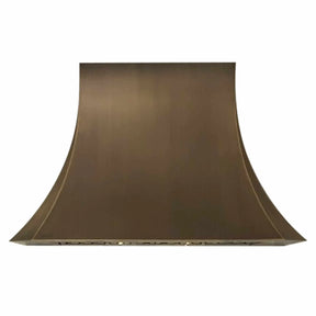 Fobest Aged Brass Range Hood with Curved Shape FSS-271-Stainless Steel Range Hood-Fobest