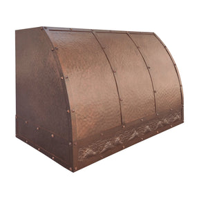 Fobest Aged Copper Custom Stove Hood FCP-295