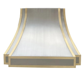 Fobest American Range Hood Stainless Steel Finish with Trim FSS-96-Stainless Steel Range Hood-Fobest