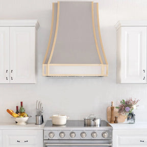 Fobest American Range Hood Stainless Steel Finish with Trim FSS-96-Stainless Steel Range Hood-Fobest