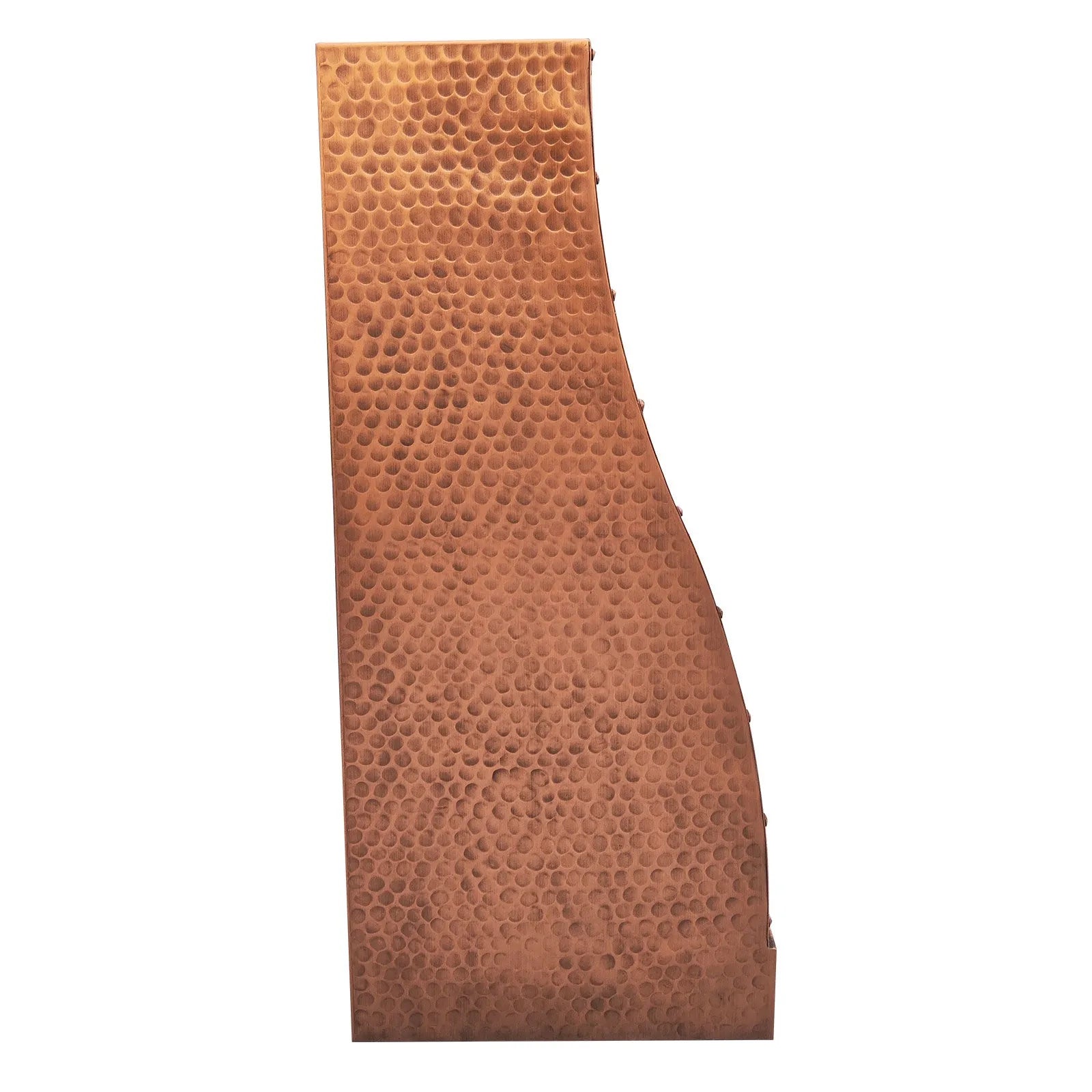 Fobest Antique Copper Range Hood with Antique Copper Straps FCP-219-Copper Range Hood-Fobest