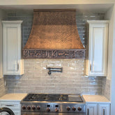 Fobest Antique Copper Range Hood with Deer Apron Design FCP-186-Copper Range Hood-Fobest
