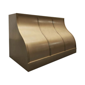 Fobest Barrel Brass Kitchen Hood FSS-418-Stainless Steel Range Hood-Fobest