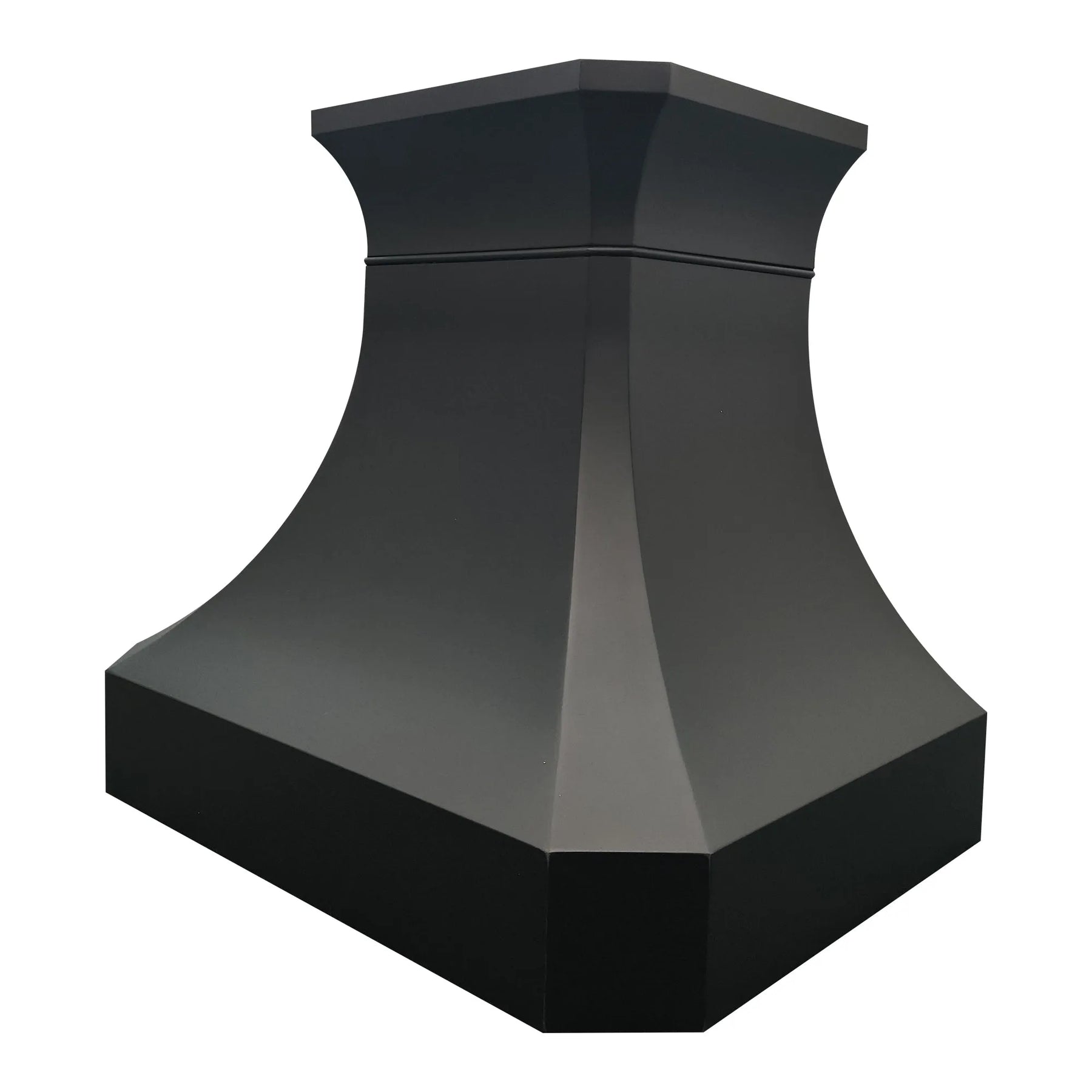 Fobest Black Custom Range Hood Stainless Steel Finish FSS-457