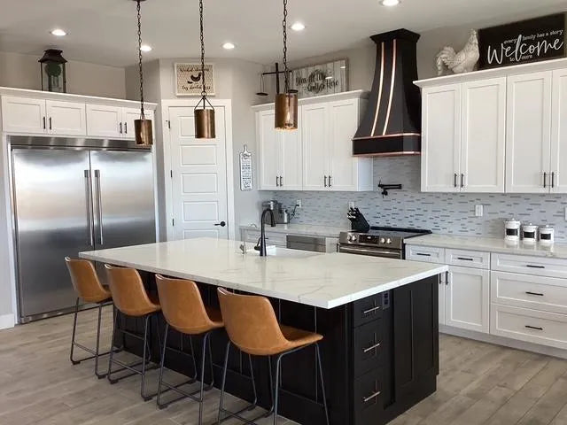 Fobest Black Kitchen Hood Stainless Steel with Copper Accent FSS-326-Stainless Steel Range Hood-Fobest