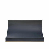 Fobest Black Metal Range Hood with brass bottom FSS-180-Stainless Steel Range Hood-Fobest