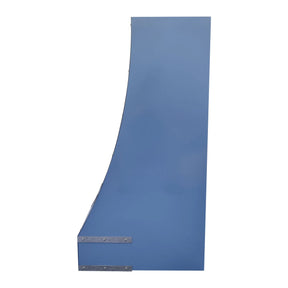 Fobest Blue Stainless Steel Custom Range Hood with Straps FSS-445-Stainless Steel Range Hood-Fobest