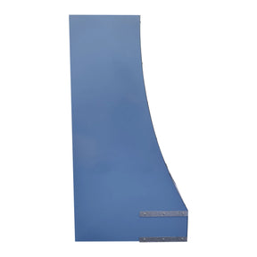 Fobest Blue Stainless Steel Custom Range Hood with Straps FSS-445-Stainless Steel Range Hood-Fobest