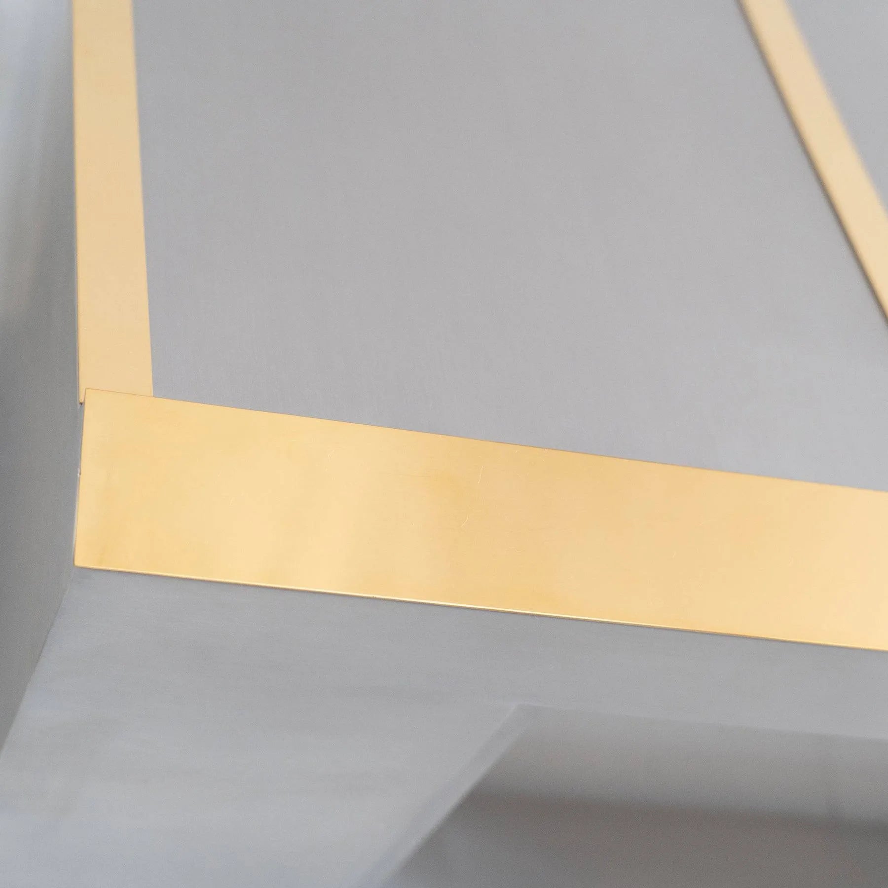 Fobest Box-Style Stainless Steel Range Hood with Brushed Brass Framing FSS-125-Stainless Steel Range Hood-Fobest