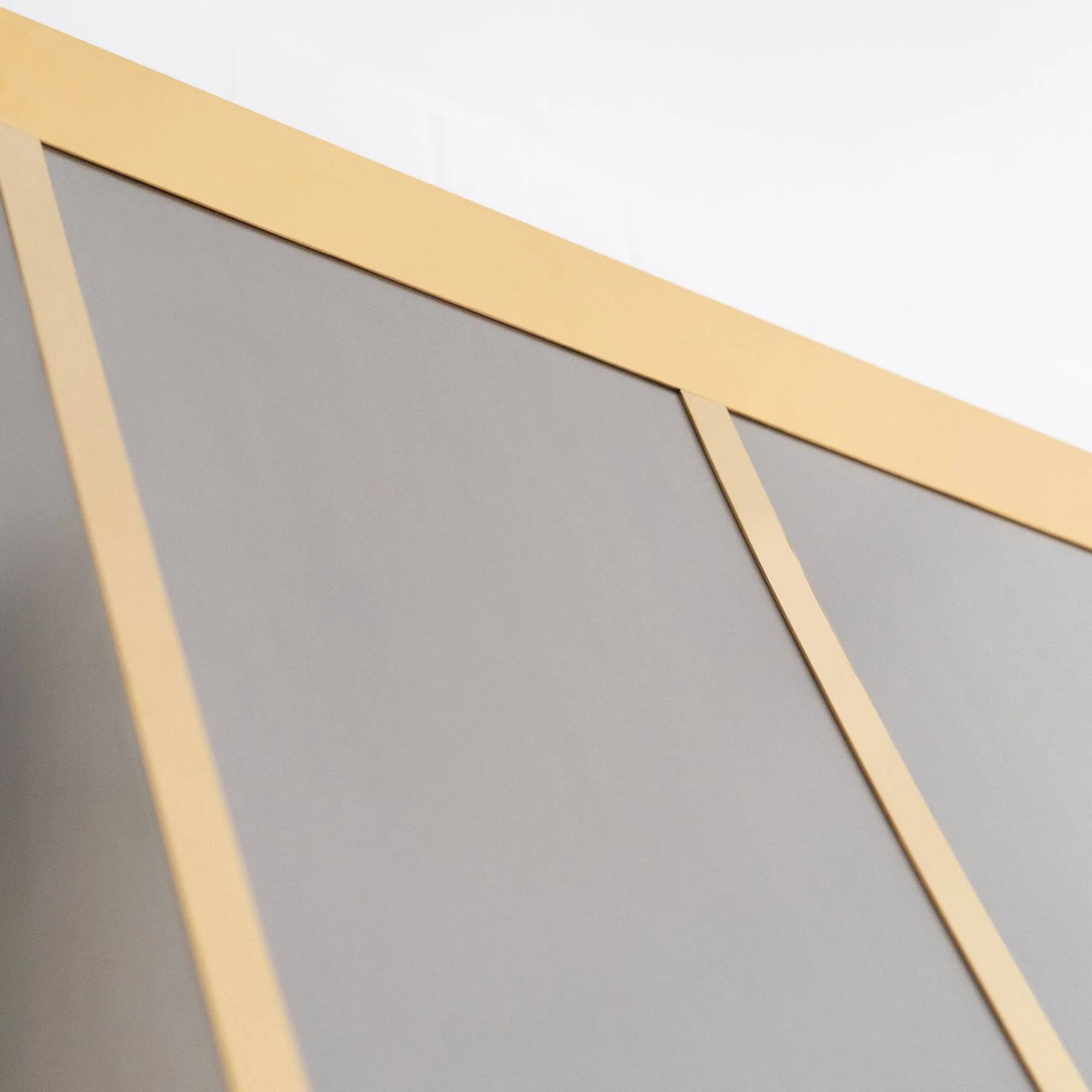 Fobest Box-Style Stainless Steel Range Hood with Brushed Brass Framing FSS-125-Stainless Steel Range Hood-Fobest