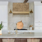 Fobest Brass Range Hood with Clean Panel Design FSS-404-Stainless Steel Range Hood-Fobest