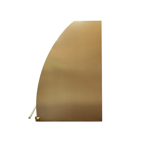 Fobest Brass Range Hood with Polished Gold Trim FSS-382-Stainless Steel Range Hood-Fobest