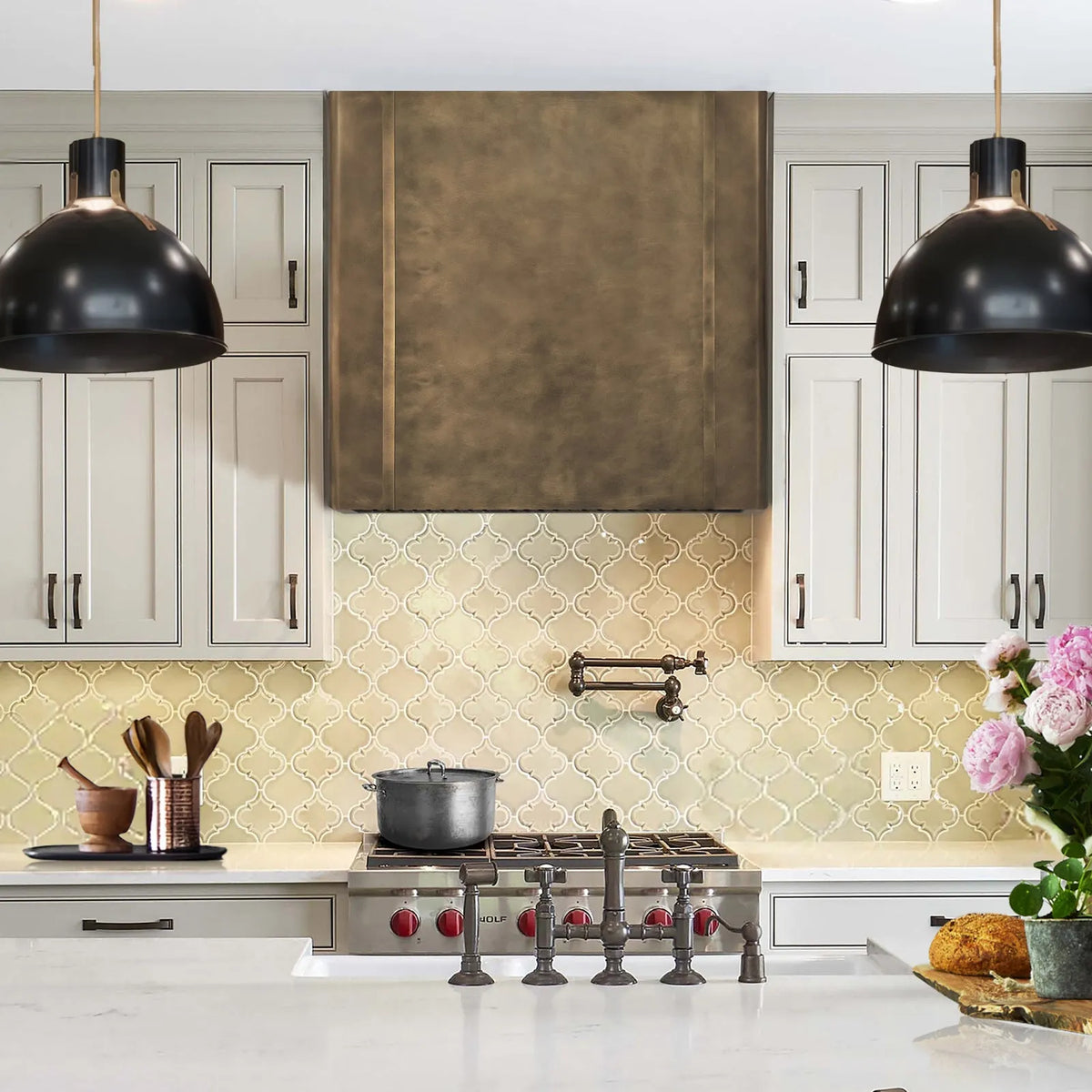 Fobest Brass Stove Hood with Seamless Corners FSS-419-Stainless Steel Range Hood-Fobest