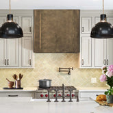 Fobest Brass Stove Hood with Seamless Corners FSS-419-Stainless Steel Range Hood-Fobest