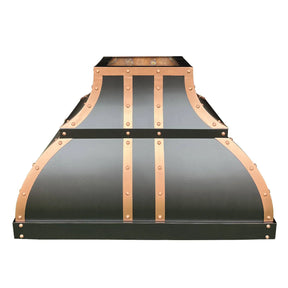 Fobest Brass and Stainless Steel Range Hood FSS-15-Stainless Steel Range Hood-Fobest