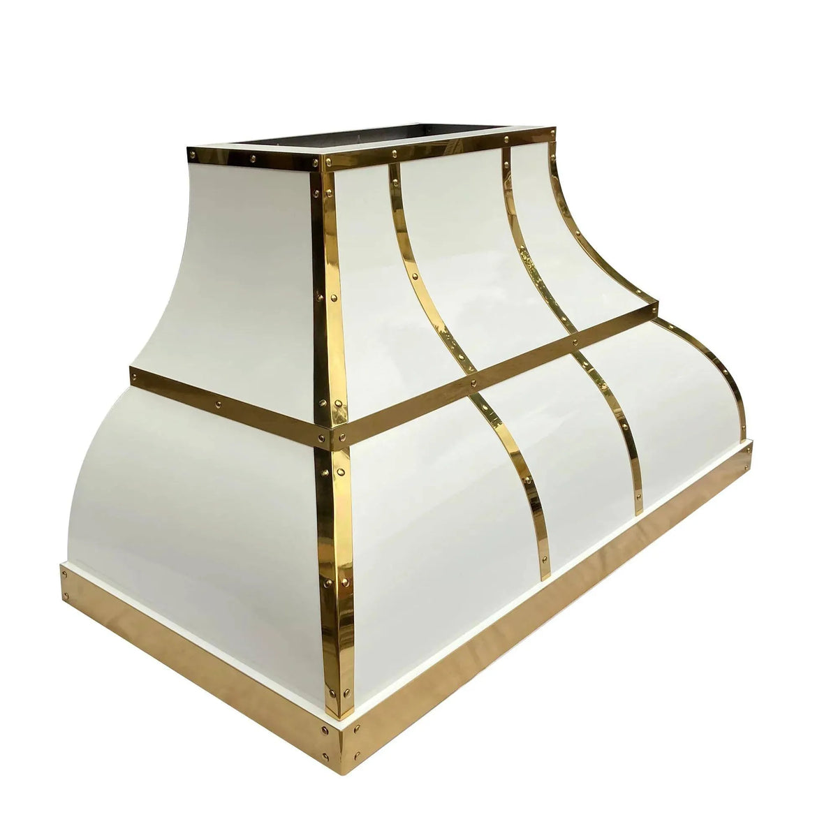 Fobest Brass and Stainless Steel Range Hood FSS-15-Stainless Steel Range Hood-Fobest