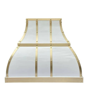 Fobest Brass and Stainless Steel Range Hood FSS-15-Stainless Steel Range Hood-Fobest