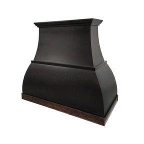 Fobest Bronze Copper Kitchen Hood with Antique Apron FCP-242-Copper Range Hood-Fobest