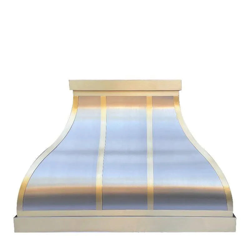 Fobest Brushed Stainless Steel Custom Range Hood FSS-45-Stainless Steel Range Hood-Fobest