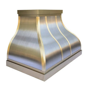 Fobest Brushed Stainless Steel Custom Range Hood FSS-45-Stainless Steel Range Hood-Fobest