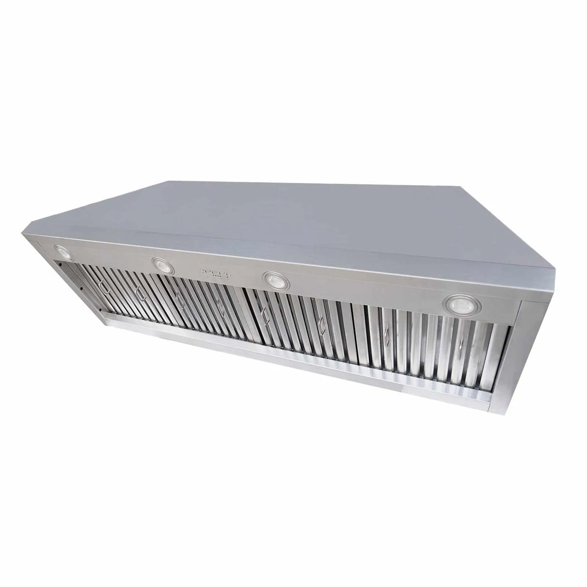 Fobest Brushed Stainless Steel Range Hood with Brushed Brass Accents FSS-270-Stainless Steel Range Hood-Fobest