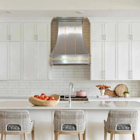Fobest Classic Custom Stainless Steel Range Hood FSS-40-Stainless Steel Range Hood-Fobest