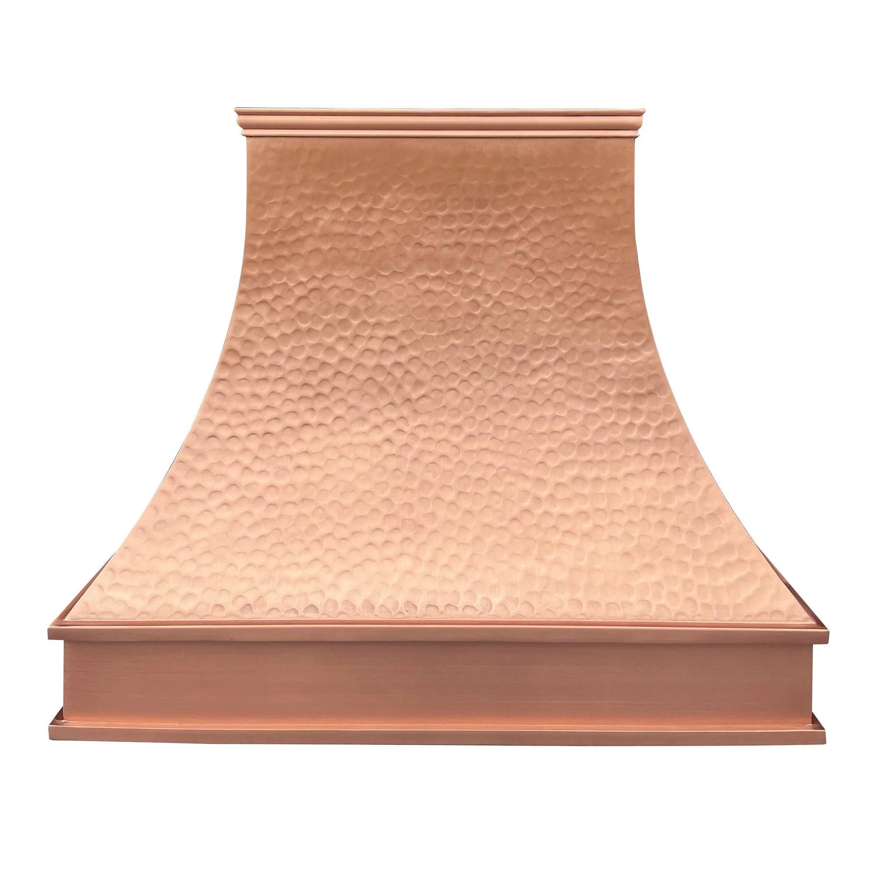 Fobest Copper Custom Range Hood with Hammered Finish FCP-64-Copper Range Hood-Fobest